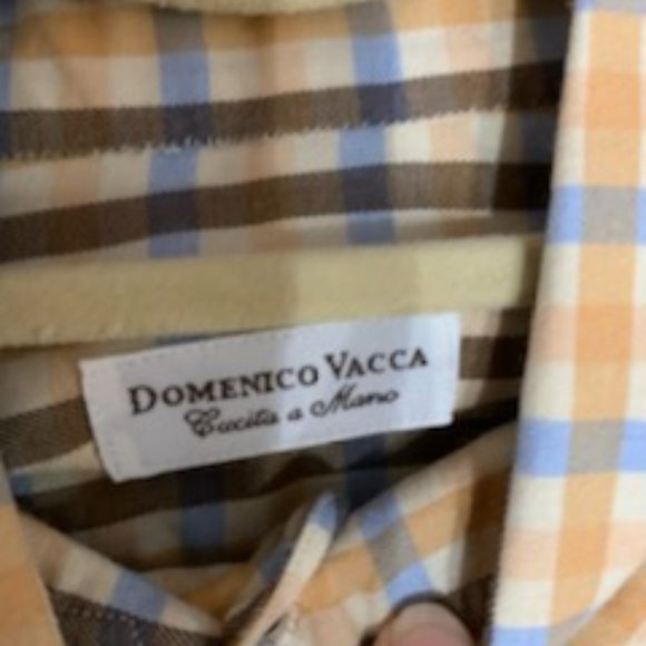 Domenico Vacca Button Down Plain Shirt - Picture 3 of 16